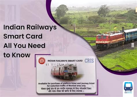 er smart card recharge|Indian Railways Smart Card All You Need to Know.